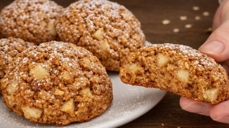Transformez vos goûters avec ces cookies pomme-flocons d&rsquo;avoine… Une solution saine et