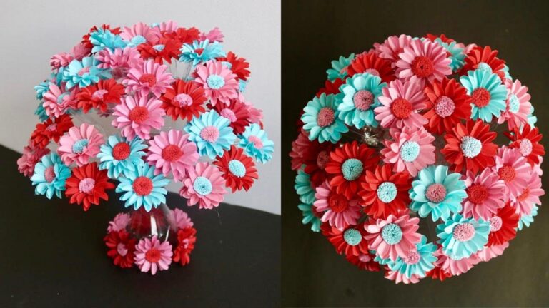 Cette astuce écolo transforme une bouteille en plastique en vase décoratif…