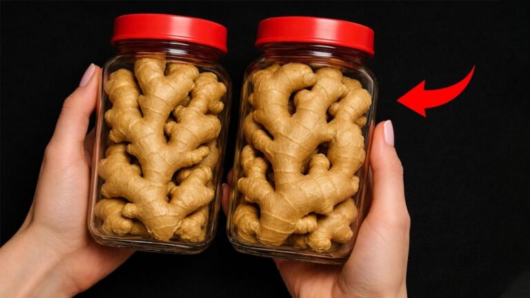 Avec une simple technique, votre gingembre peut rester frais toute l&rsquo;année…