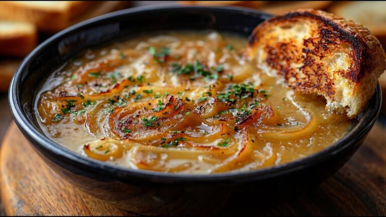 Cette soupe aux oignons vegan va transformer vos repas d&rsquo;hiver…