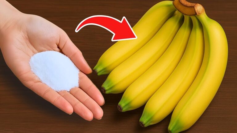 Une astuce oubliée pour garder vos bananes jaunes et fraîches pendant 30 jours…
