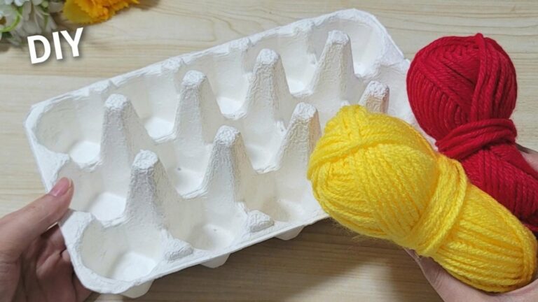 Transformez des boîtes d&rsquo;œufs en déco de Pâques éblouissante… une astuce toute simple !