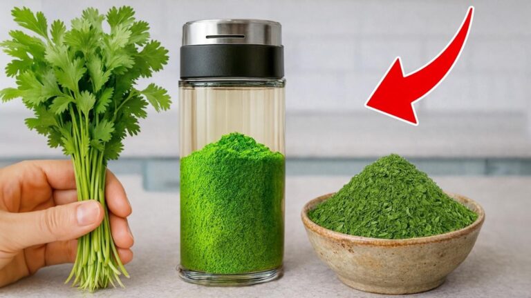Une astuce de grand-mère pour un parfum de coriandre irrésistible… à tester chez vous !