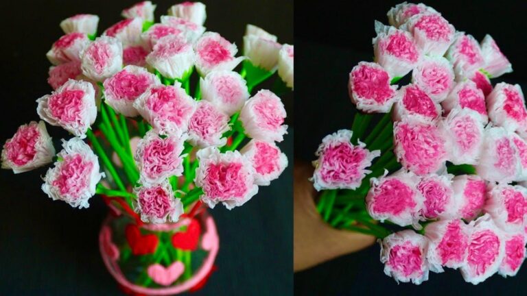 Transformez votre intérieur avec cette astuce simple… des fleurs en papier à couper le