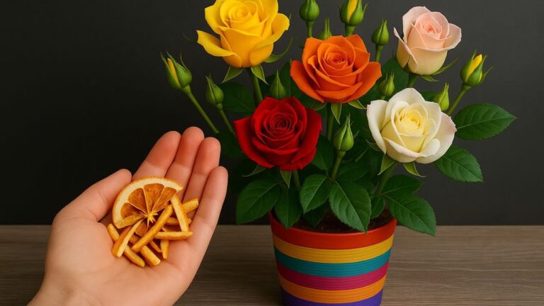 5 astuces pour faire fleurir vos rosiers avec des épluchures d&rsquo;orange !