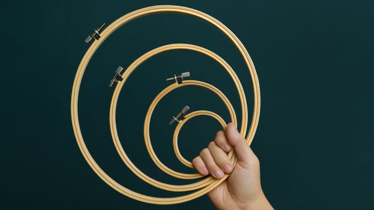 10 façons brillantes d&rsquo;utiliser des cerceaux à broder que vous ne connaissez pas !