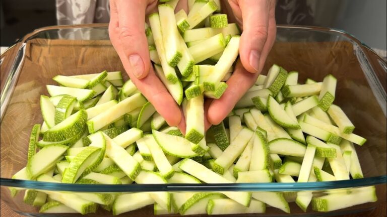 10 idées de recettes de courgettes faciles à réaliser chaque week-end !