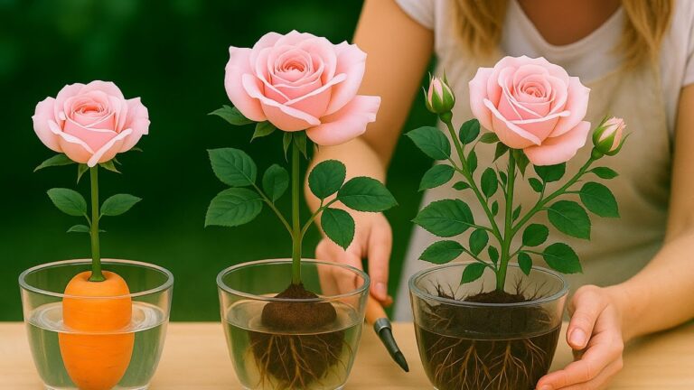 Faites pousser 999 racines : la méthode surprenante de la carotte et de la rose !