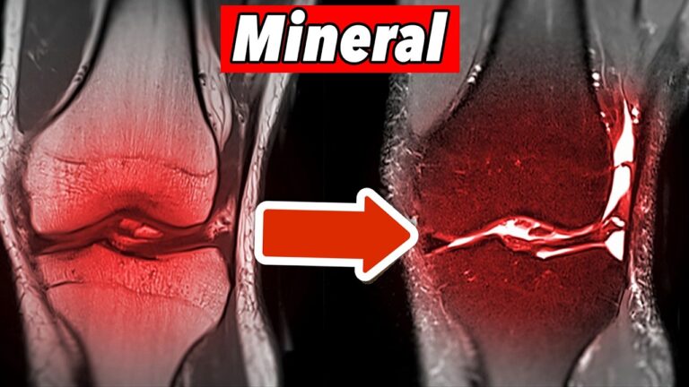 Le minéral essentiel pour protéger vos genoux : découvrez les 3 secrets peu connus !
