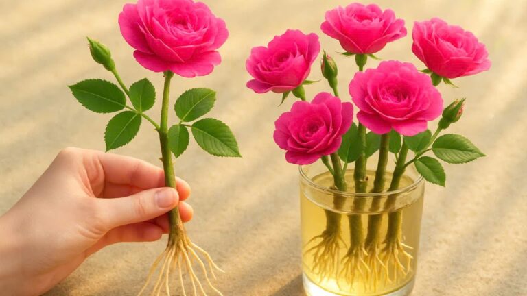 3 astuces pour multiplier vos rosiers par boutures rapidement et facilement