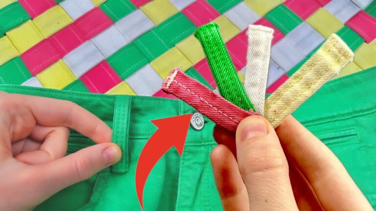 Réinvente tes jeans : 5 astuces pour couper les boucles et les porter comme jamais !