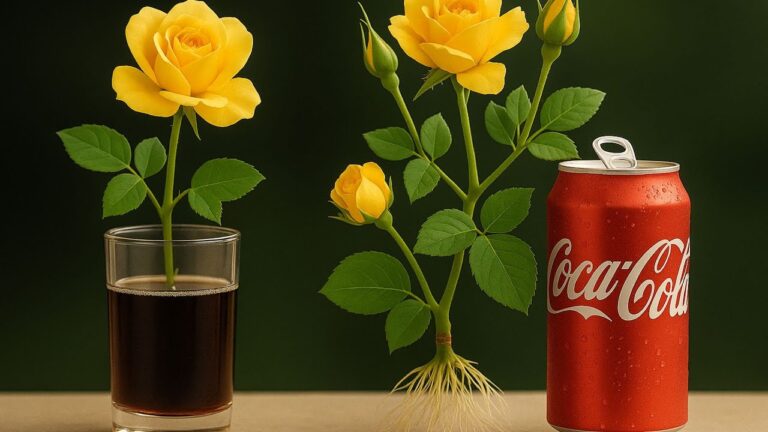 Faites pousser vos fleurs 300% plus vite avec ce truc incroyable au Coca-Cola !
