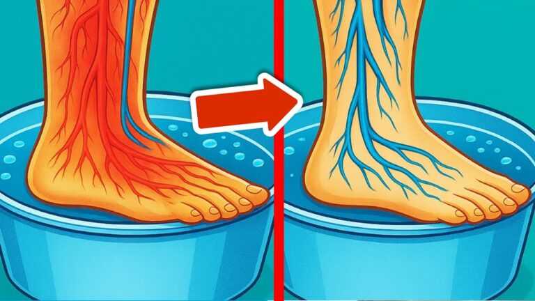 Restaurez votre circulation en 7 jours avec ce bain de pieds révolutionnaire !