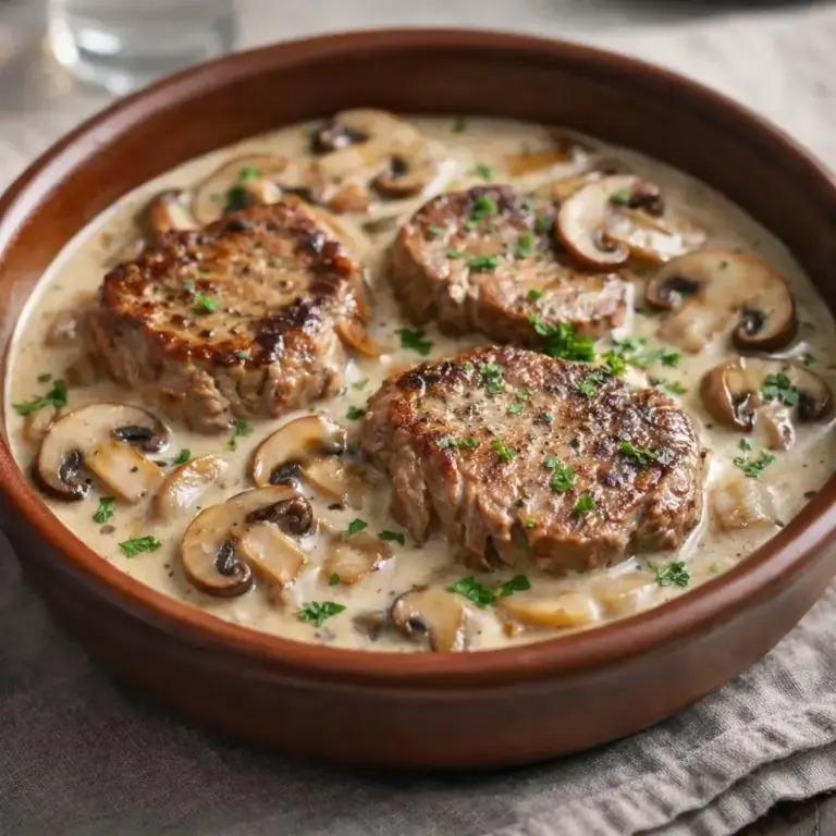 Filet mignon crémeux aux échalotes et champignons : la recette parfaite