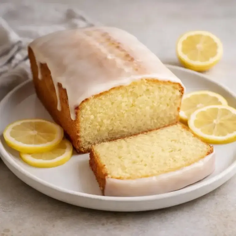 Gâteau au citron moelleux : la recette facile avec glaçage citron