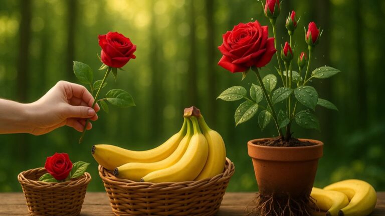 5 techniques gratuites pour faire pousser des boutures de roses facilement !