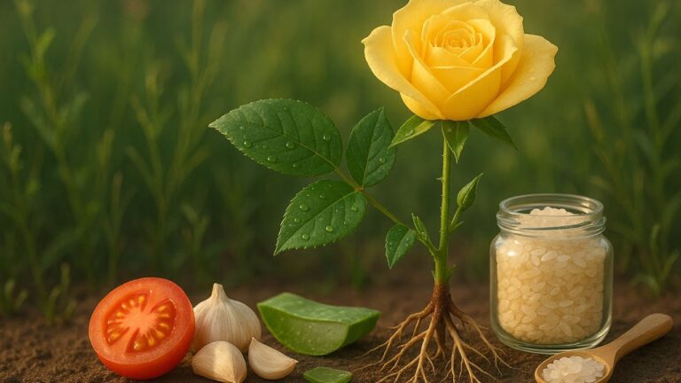 Faites raciner vos boutures de roses en 1 étape facile et rapide !