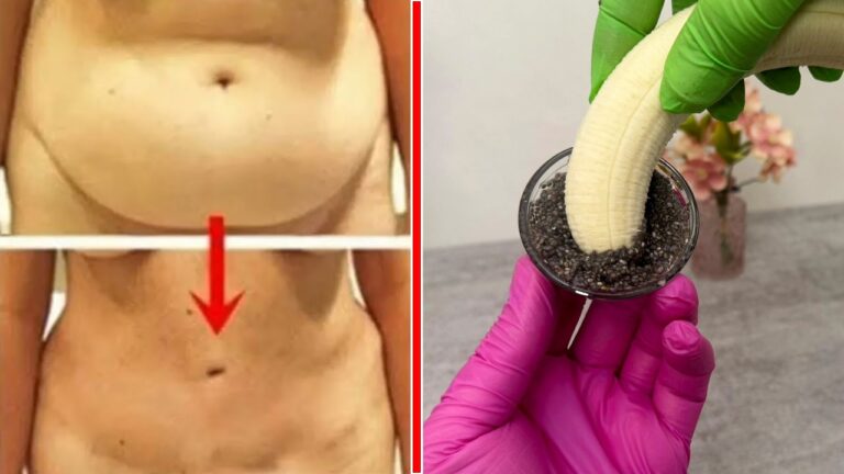 Mélange 1 banane et découvre comment faire fondre ton ventre facilement !