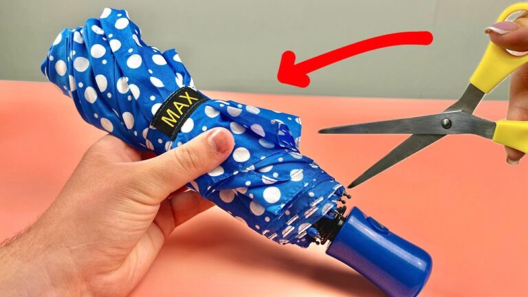3 astuces géniales pour recycler vos vieux parapluies et les transformer en objets utiles