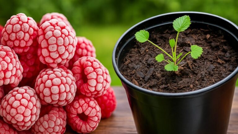 Cultivez 5 variétés de framboises à partir de fruits congelés en 3 étapes simples !