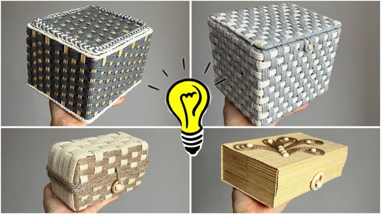 10 idées de boîtes avec couvercle qui transformeront votre espace!