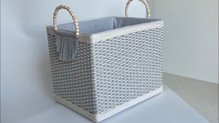 5 idées créatives pour tisser un panier DIY et optimiser votre rangement !