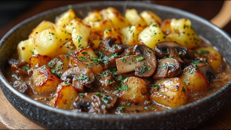 Découvrez 5 raisons d&rsquo;aimer ce ragoût de champignons et pommes de terre vegan et sain !