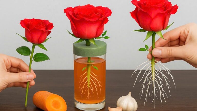 Découvrez 7 astuces surprenantes pour faire fleurir vos racines de rose !