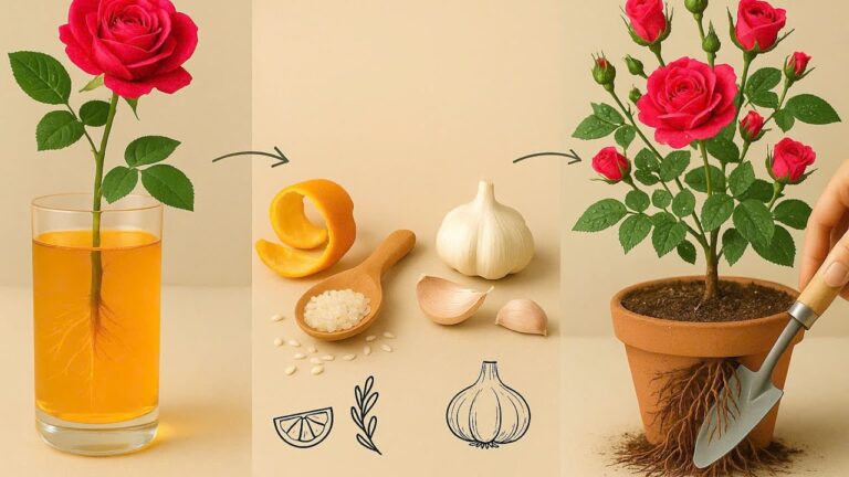 Faites pousser 1001 racines de votre bouture de rose en une nuit : découvrez comment !
