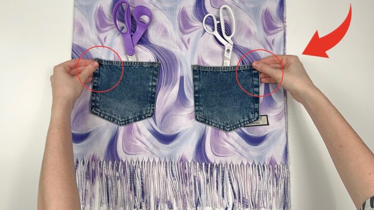 Ajoutez 2 poches à votre écharpe : 5 astuces pour un style chic et pratique !