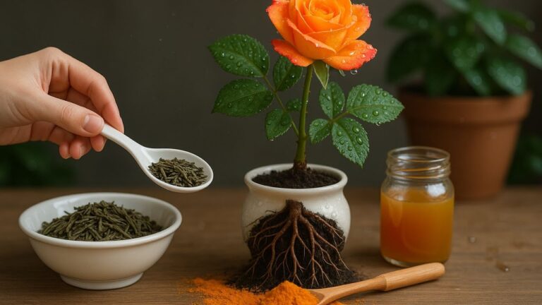 Découvrez 5 astuces pour faire pousser 999 racines de rose orange en une nuit !