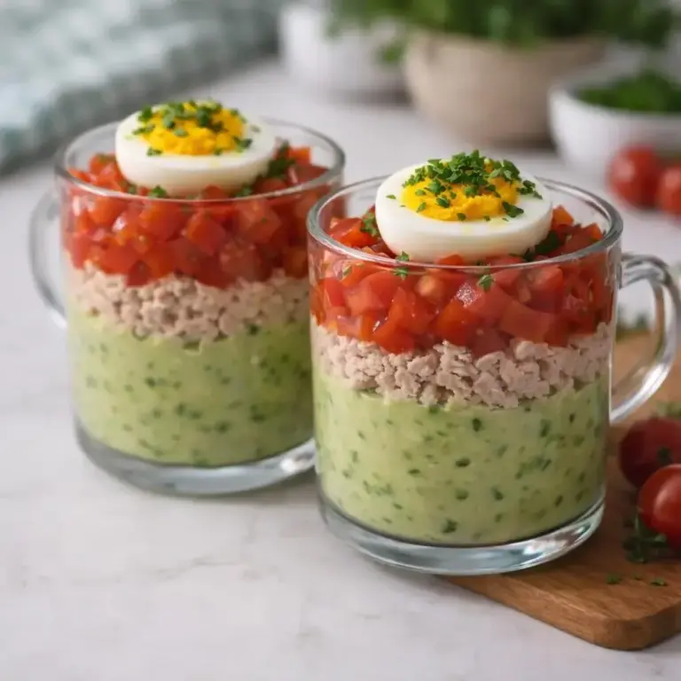 Verrines gourmandes : avocat, thon, tomate et œuf dur en 8 recettes faciles