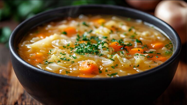 5 raisons de cuisiner quotidiennement cette soupe de chou brûle-graisses !