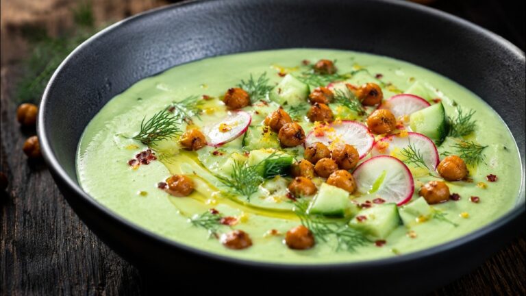 3 recettes de soupe froide au concombre parfaites pour les journées chaudes !