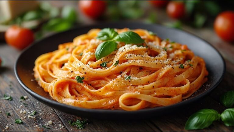 5 recettes de pâtes vegan en sauce tomate crémeuse à réaliser facilement !